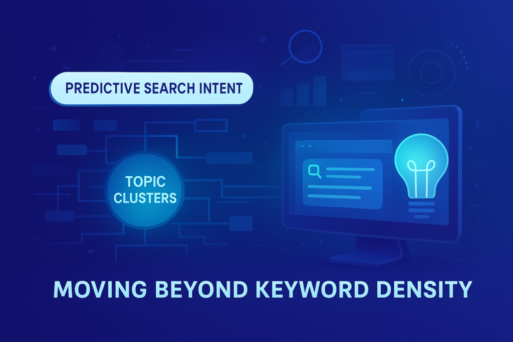 Predictive Search Intent & Topic Clusters: Moving Beyond Keyword Density