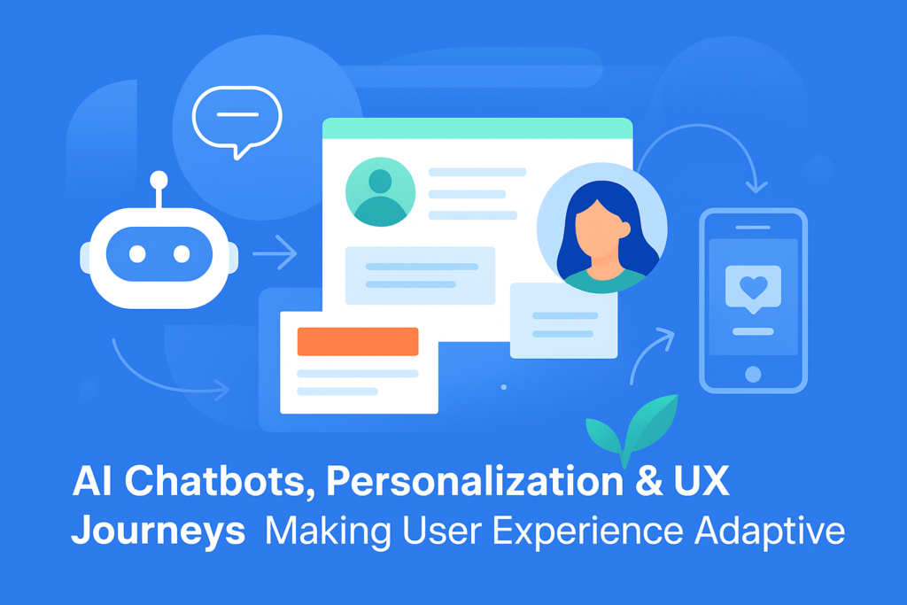 AI Chatbots, Personalization & UX Journeys: Making User Experience Adaptive & Smart