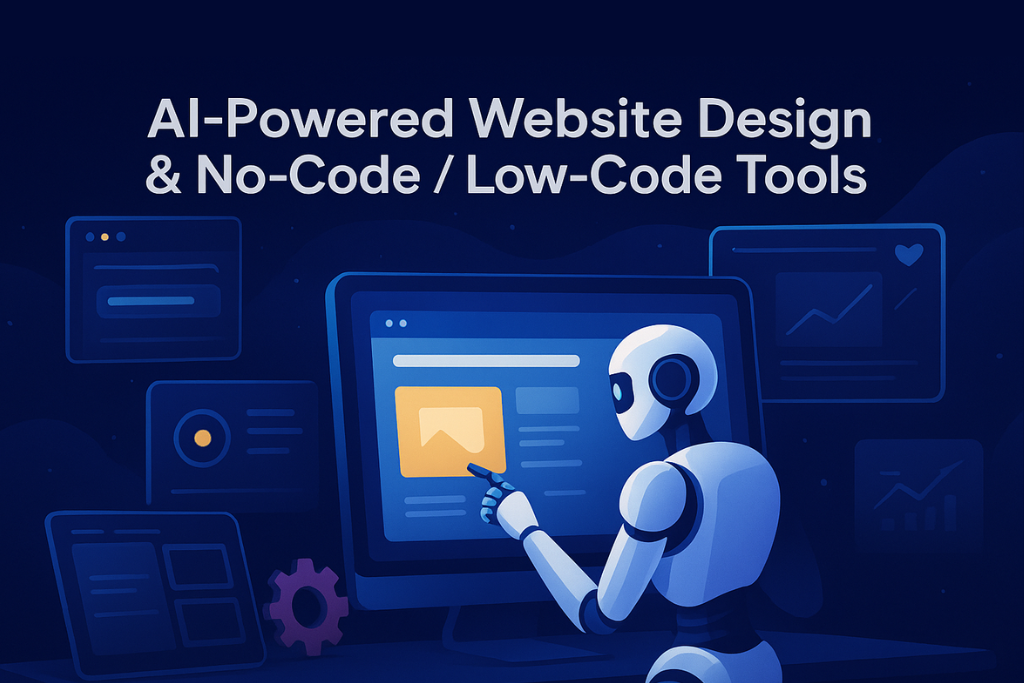 AI-Powered Website Design & No-Code / Low-Code Tools: Speeding Up Development Without Sacrificing Quality