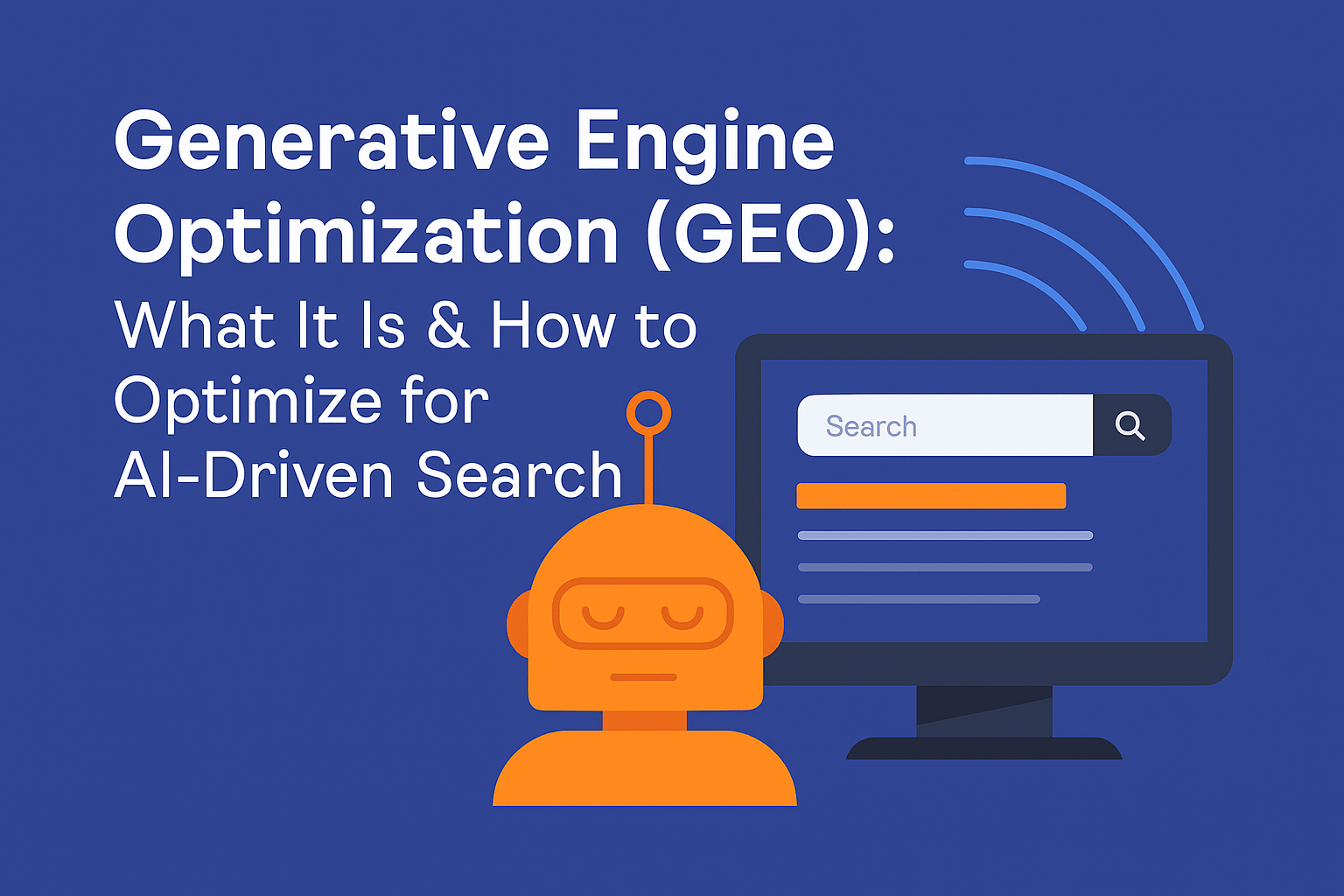 geo AI search optimization generative AI SEO