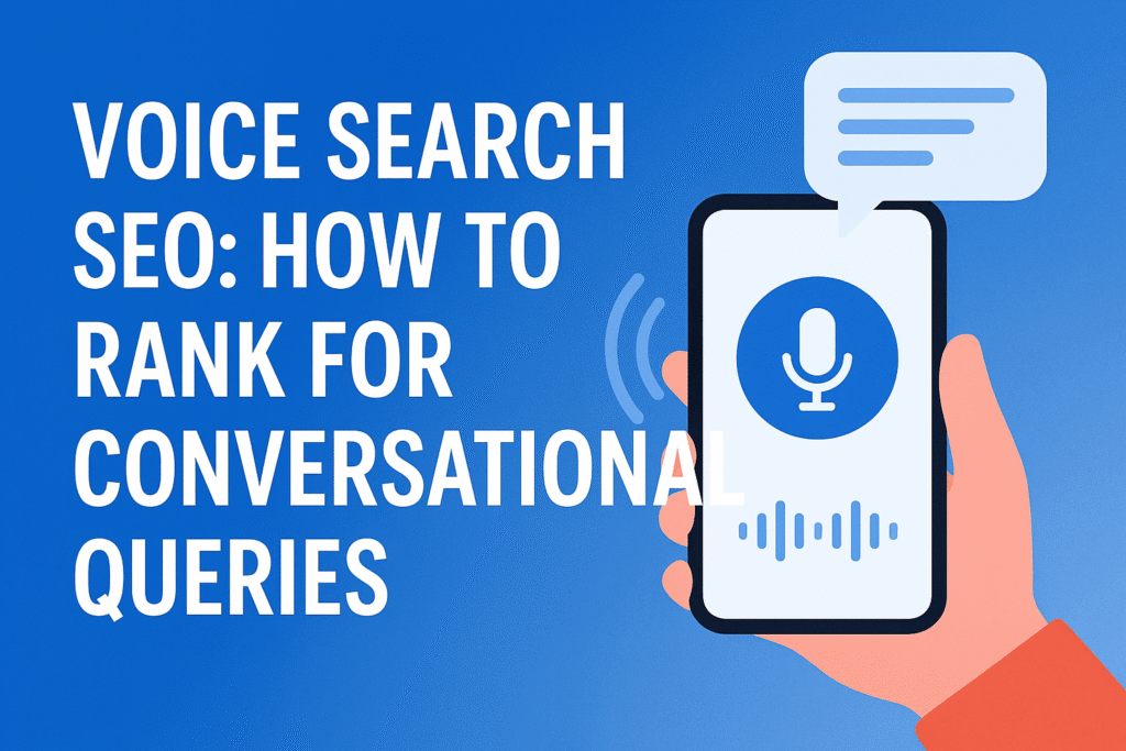 Rank for conversational queries How to rank for conversational queries Ranking for conversational queries Conversational queries SEO Voice Search SEO Voice Search Optimization Conversational Voice Search