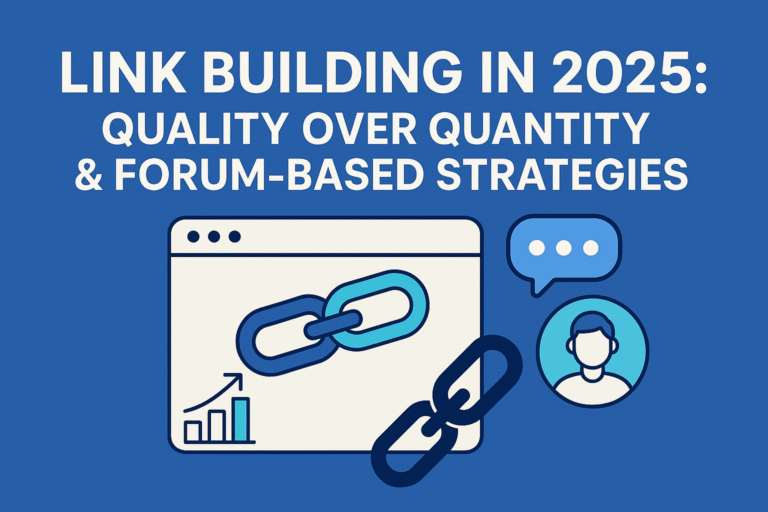 Quality Over Quantity Forum Link Building High Authority Backlinks Contextual Link Building
