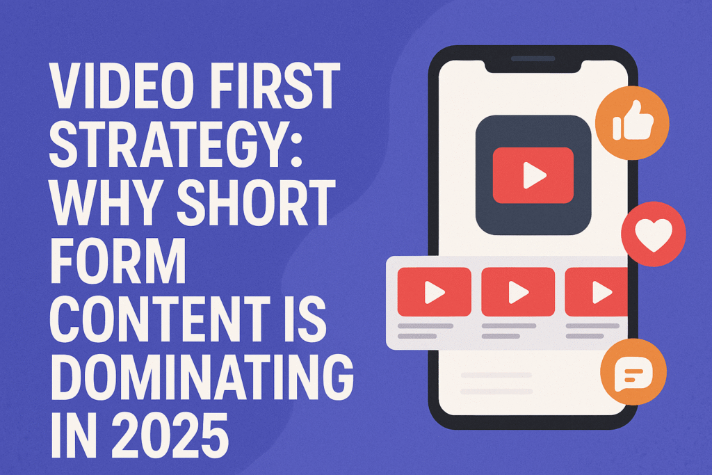 Video First Strategy: Why Short Form Content is Dominating in 2026