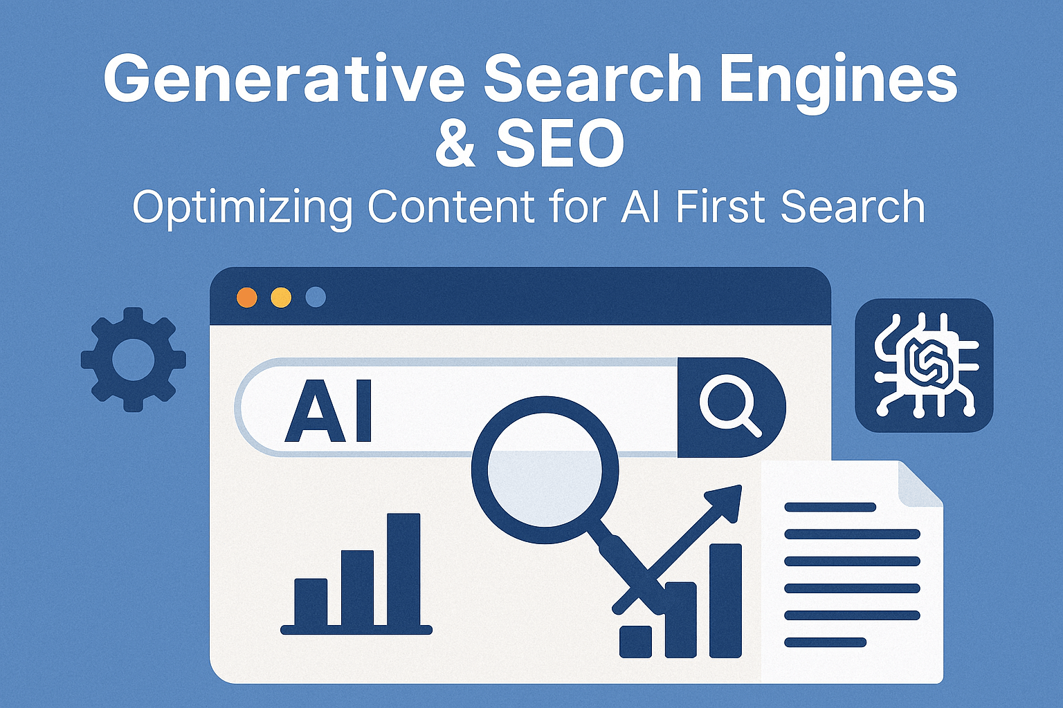 Generative Search Engines & SEO: Optimizing Content for AI First Search